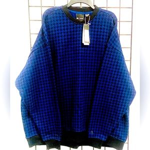 ADIDAS X IVY PARK HALLS OF IVY HOUNDSTOOTH CREWNECK